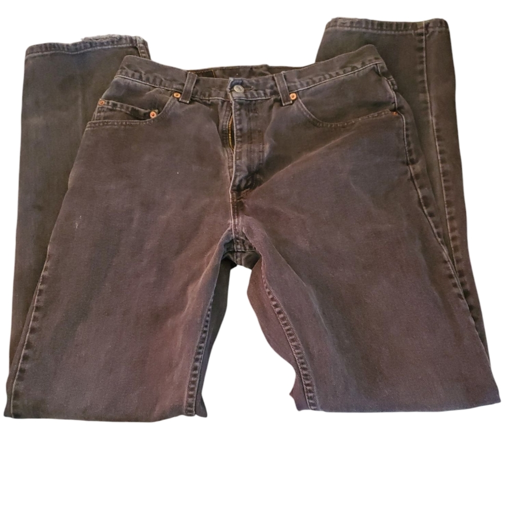 505 Levi Strauss Regular Fit Straight Leg Denim Jeans
